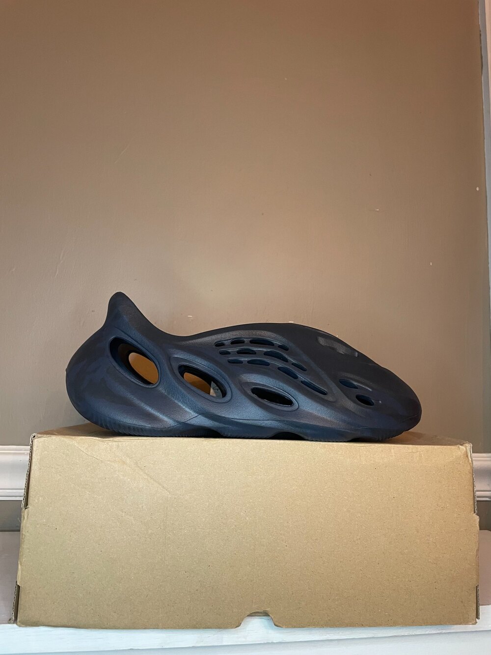 Yeezy Foam Runner Onyx Black Size 12 Men’s with Original Box